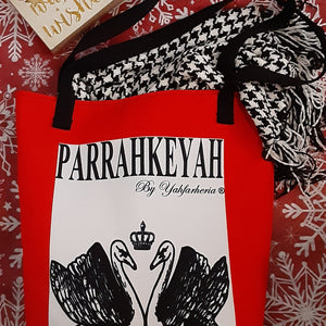 PARRAHKEYAH Black/White T-Shirt Bundle - w/TOTE-ME BAG